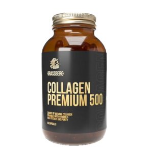 Grassberg Collagen Premium 500 mg, 120 Caps | Colagen
