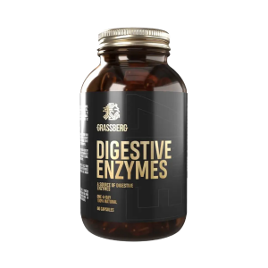 Grassberg Digestive Enzyme 60 Caps | Enzime digestive