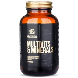Grassberg Multivits & Minerals 60 Caps | Multivitamine & minerale