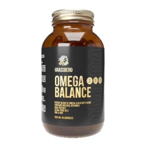 Grassberg Omega Balance 3 6 9 1000 mg, 60 Caps | Ulei de pește