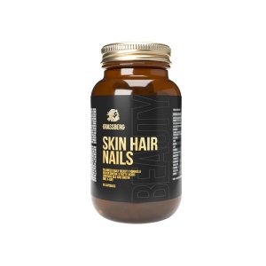 Grassberg Skin Hair Nails 120 Caps | Formula pentru piele, par si unghii