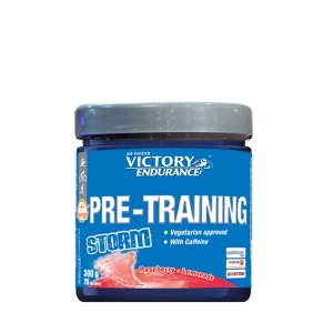 Joe Weider Victory Endurance Pre-Training Storm Raspberry-Lemonade 300 g | Supliment pre-antrenament cu cafeina
