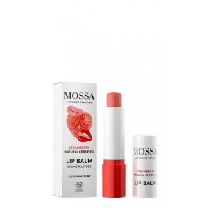 Juicy Moisture | Balsam de buze cu căpșune MOSSA 4 g