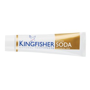 Pastă de dinți cu bicarbonat de sodiu fără fluor Kingfisher 100 ml