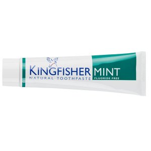 Pasta de dinti cu menta fara fluor Kingfisher 100 ml