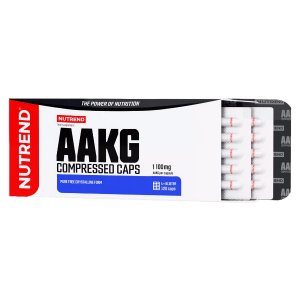 Nutrend AAKG Compressed 120 Caps | L-Arginina Alfa-Ketoglutarat 