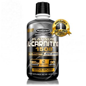 MuscleTech Platinum 100% L-Carnitine 1500 mg Citrus Splash 473 ml | L-Carnitina lichida