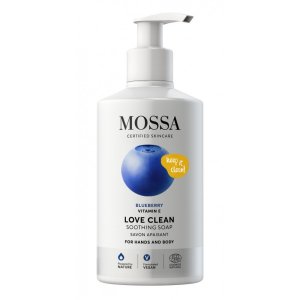 Love Clean | Săpun lichid pentru mâini și corp MOSSA 300 ml