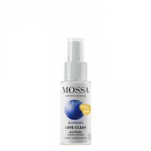 Love Clean | Spray pentru mâini (70% alcool) MOSSA 50 ml