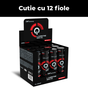 Move by QNT L-Carnitine 3000 Shot Red Fruit 80 ml | L-Carnitina fara zahar