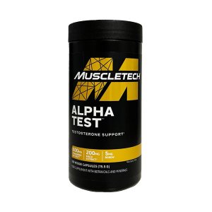 MuscleTech AlphaTest 120 Veggie Caps | Suport pentru testosteron