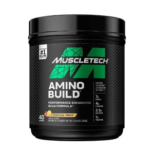 MuscleTech Amino Build Strawberry Watermelon 593 g | Aminoacizi BCAA & electroliti