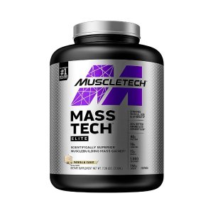 Muscletech Mass Tech Elite Strawberry 3.18 kg | Gainer