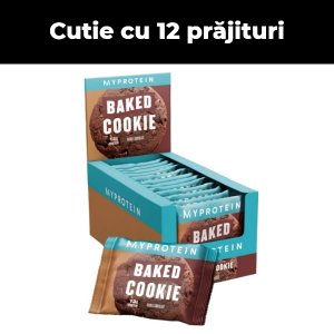 MyProtein Baked Protein Cookie Double Chocolate 75 g | Prajitura proteica coapta