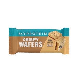 MyProtein Crispy Wafer Vanilla 40.4 g | Napolitana proteica crocanta