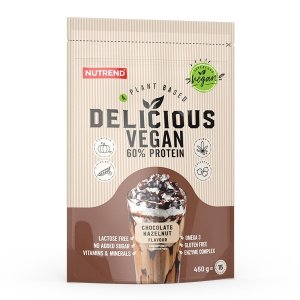 Nutrend Delicious Vegan Protein Chocolate Hazelnut 450 g | Proteina vegana 
