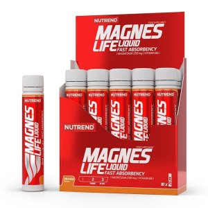 Nutrend Magnes Life Liquid Cherry 10 x 25 ml | Magneziu 250 mg + Vitamina B6