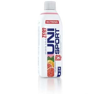 Nutrend UniSport Zero Pink Grapefruit 1 L | L-Carnitina + L-Alanina + Taurina