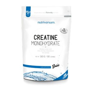 Nutriversum Basic Creatine Monohydrate 5000 mg Unflavored 500 g | Creatina monohidrata