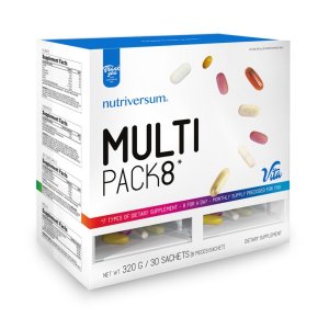 Nutriversum Vita Multi Pack8* 30 plicuri | *7 tipuri de suplimente nutritive - 8 pe zi