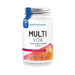 Nutriversum Vita Multi Vita 60 Tabs | Formula complexa de multivitamine
