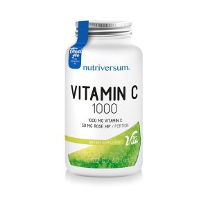 Nutriversum Vita Vitamin C 1000 mg 60 Tabs | Vitamina C cu Macese