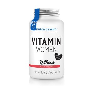 Nutriversum Wshape Vitamin Women 60 Tabs | Vitamine pentru femei