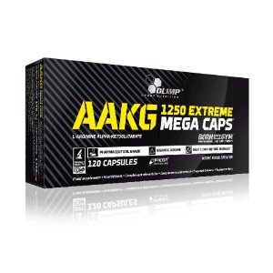 Olimp Sport Nutrition AAKG 1250 Extreme Mega Caps 120 Caps | L-Arginina Alfa-Ketoglutarat