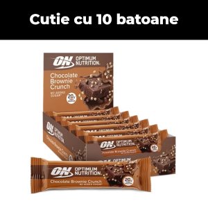 ON Chocolate Brownie Crunch Protein Bar 65 g | Baton proteic crocant