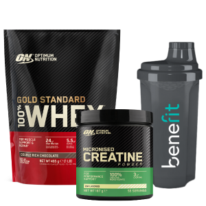ON Gold Standard 100% Whey 450 g + ON Micronised Creatine 187 g