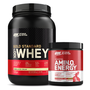 ON Gold Standard 100% Whey 0.9 kg + ON Essential Amin.O.Energy 270 g