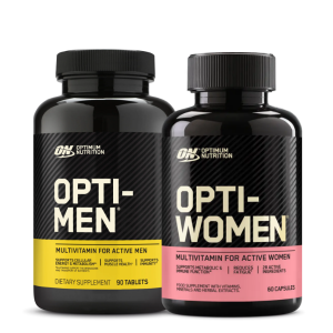 ON Opti-Men 90 Tabs + ON Opti-Women 60 Caps | Multivitamine pentru barbati & femei