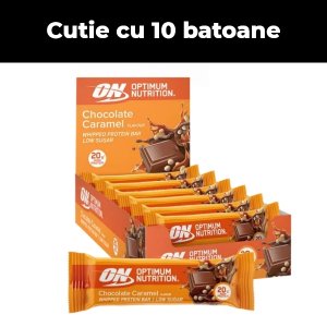 ON Whipped Protein Bar Low Sugar Chocolate Caramel 60 g | Baton proteic