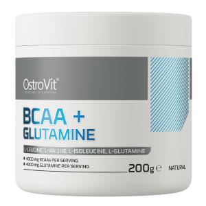 OstroVit BCAA + Glutamine 200 g | Aminoacizi pudra