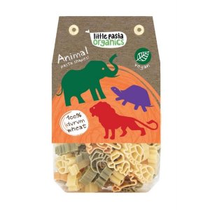 Paste bio pentru copii Little Pasta Organics - Animal 250 g