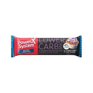 Power System Lower Carb Bar Lemon Cheesecake 40 g | Baton proteic