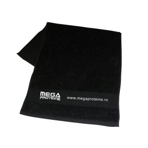 Prosop negru Mega Proteine, 30 x 50 cm 