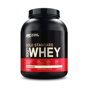 ON Gold Standard 100% Whey Protein Unflavoured 2.2 kg | Proteina din zer