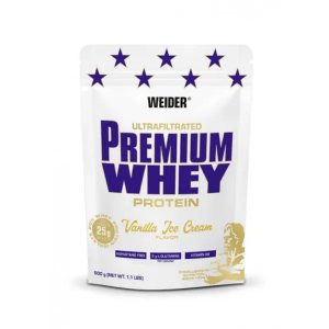 Weider Premium Whey Protein Strawberry-Vanilla 500 g | Proteina din zer ultrafiltrat