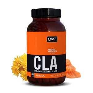 QNT CLA 3000 mg, 90 Gelcaps | Acid linoleic conjugat