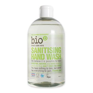 Sapun lichid igienizant cu lime & aloe vera Bio-D 500 ml