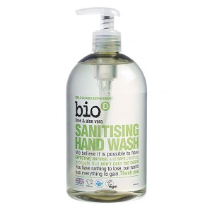 Săpun lichid igienizant cu lime & aloe vera Bio-D 500 ml