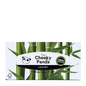 Șervețele faciale din bambus 100% natural & sustenabil The Cheeky Panda | 80 buc