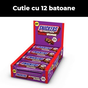 Snickers Hi Protein Bar Peanut Brownie 2 x 25 g | Baton proteic