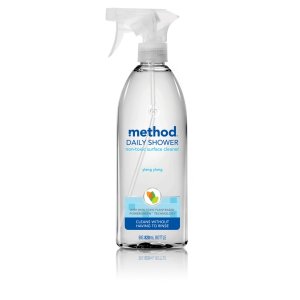 Soluție non-toxică cu ylang ylang de curățat dușul Method 828 ml