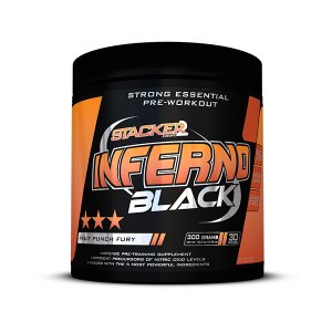 Stacker 2 Inferno Black 300 g | Pre-Workout cu cafeina