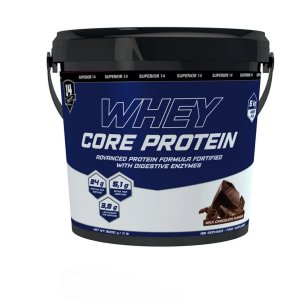 Superior14 Whey Core Protein Chocolate Hazelnut 5 kg | Proteina din zer cu enzime digestive