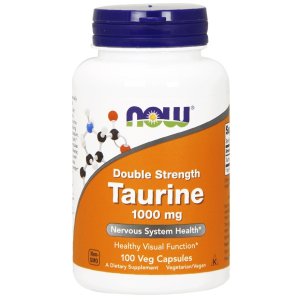 Taurina 1000 mg NOW Double Strength
