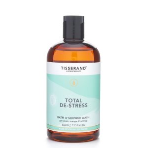 Total De-Stress | Gel de baie & duș organic antistres Tisserand Aromatherapy 400 ml