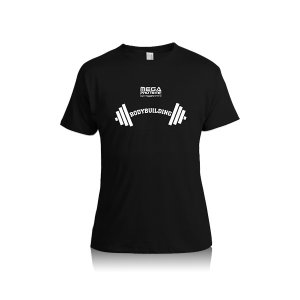 Tricou 2 MegaProteine Negru marimea M